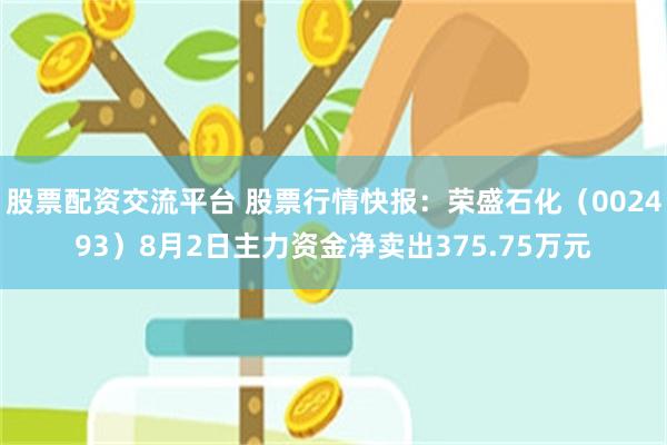 股票配资交流平台 股票行情快报：荣盛石化（002493）8月2日主力资金净卖出375.75万元